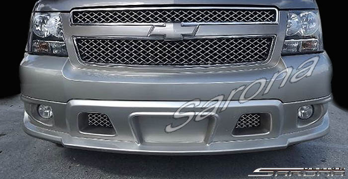Custom Chevy Tahoe  SUV/SAV/Crossover Front Add-on Lip (2007 - 2014) - $890.00 (Part #CH-016-FA)